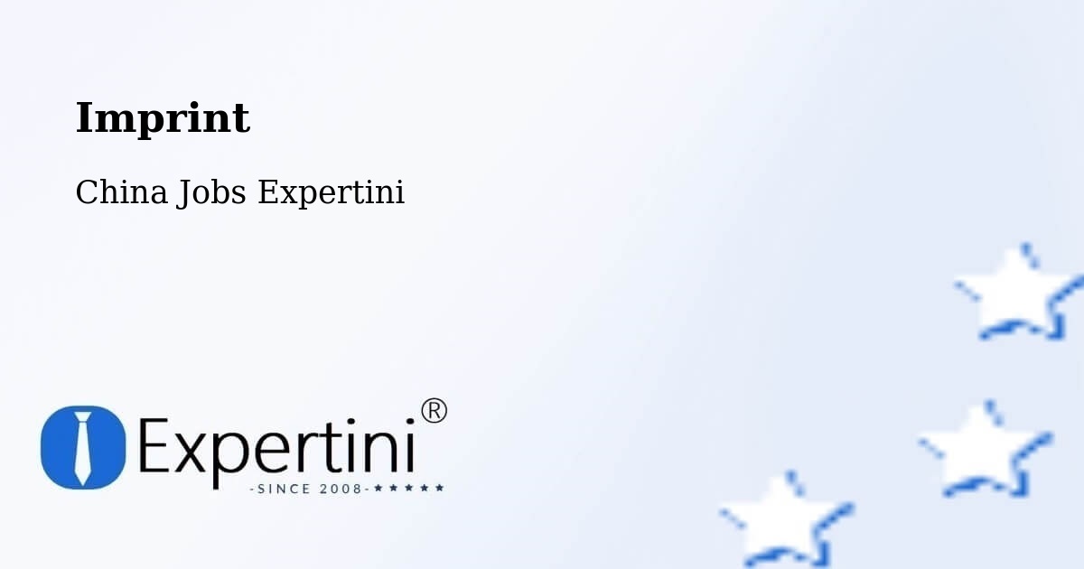 Imprint – Wuhu - China Jobs Expertini